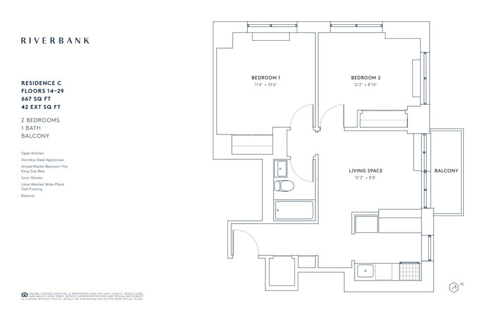 555 West 42 Street #27C, Manhattan, NY 10036 1