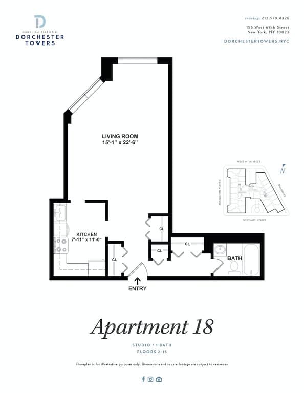 155 West 68 Street #2018, Manhattan, NY 10023 2