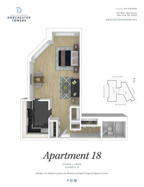 155 West 68 Street #2018, Manhattan, NY 10023 3