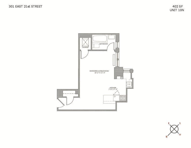 301 East 21 Street #10N, Manhattan, NY 10010 1