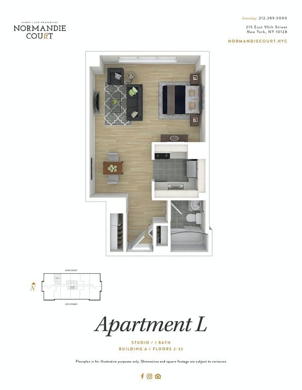 Normandie Court 225 East 95 Street #A34L, Manhattan, NY 10128 3