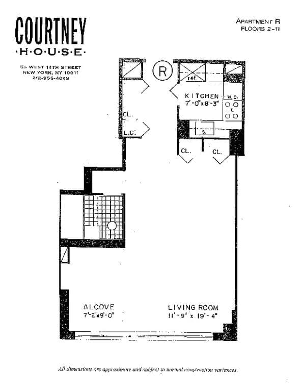 55 West 14 Street #9R, Manhattan, NY 10011 1