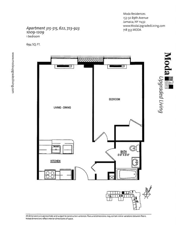 153-30 89 Avenue #1109, Queens, NY 11432 1