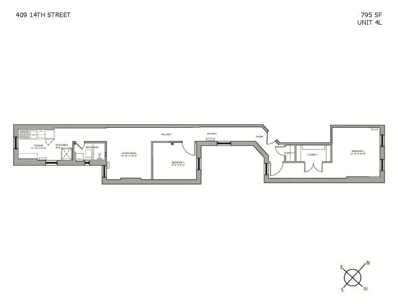 409 14 Street #4L, Brooklyn, NY 11215 1