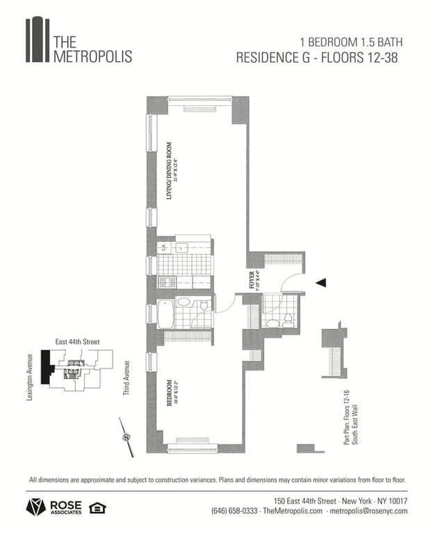 150 East 44 Street #27G, Manhattan, NY 10017 3