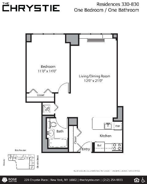 229 Chrystie Street #430, Manhattan, NY 10002 3