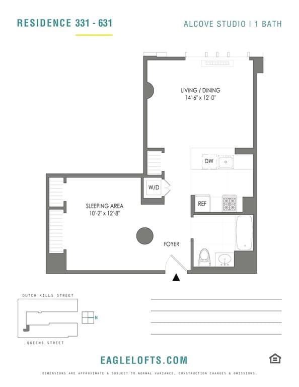 Eagle Lofts 43-22 Queens Street #331, Queens, NY 11101 1