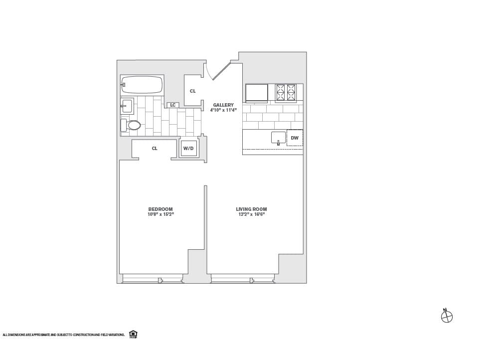 8 Spruce Street #7N, Manhattan, NY 10038 1