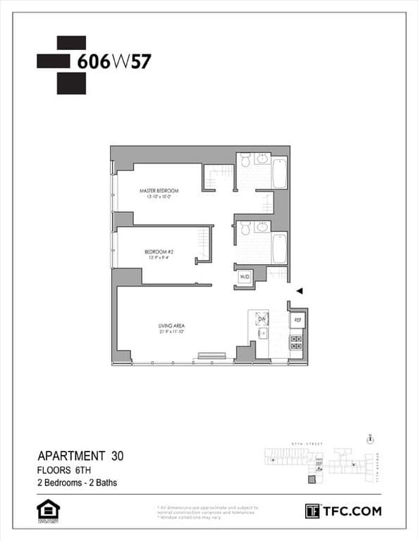 606 West 57 Street #630, Manhattan, NY 10019 1