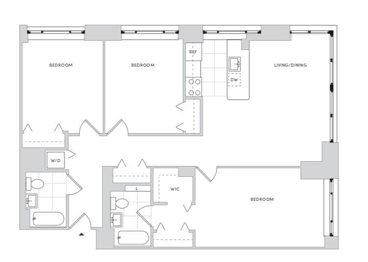 The Octagon 888 Main Street #PH40, Manhattan, NY 10044 1