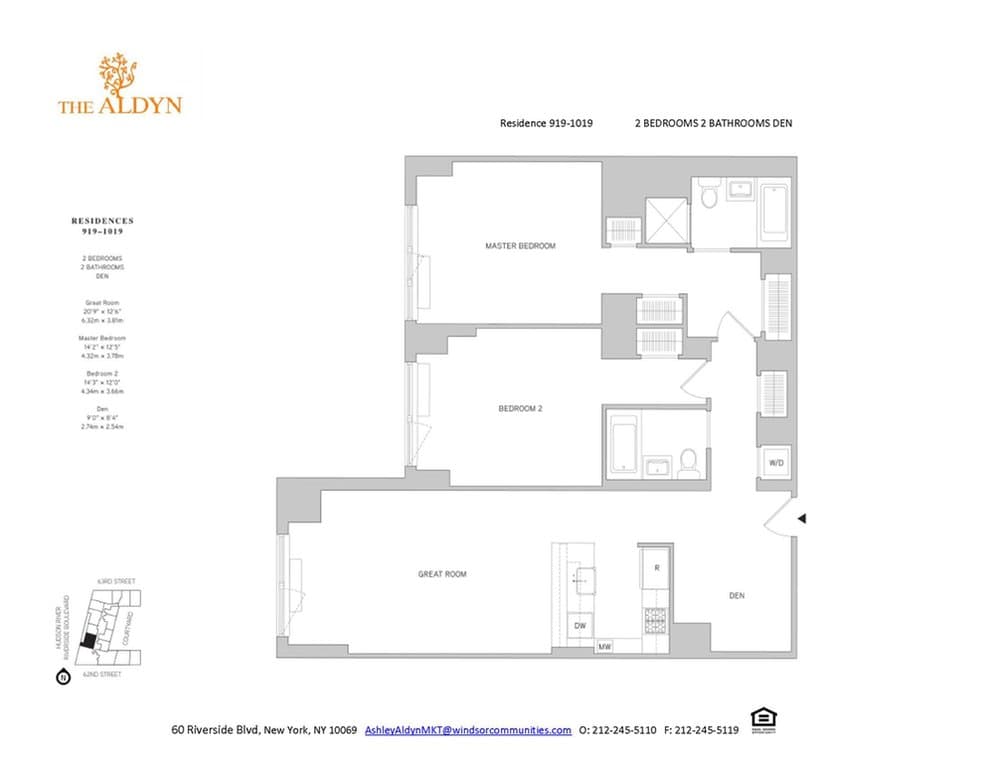 60 Riverside Boulevard #1019, Manhattan, NY 10069 1