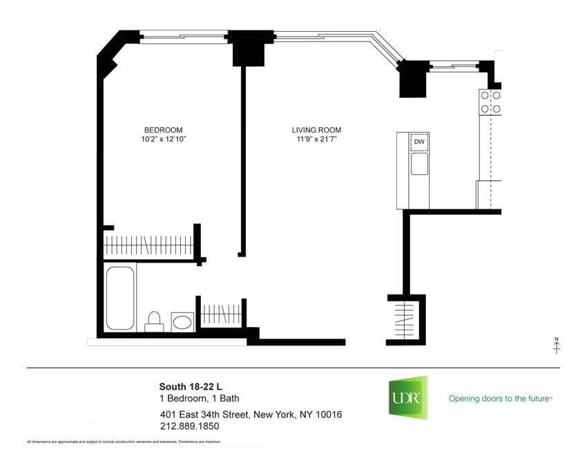 Rivergate Apartments 401 East 34 Street #S21L, Manhattan, NY 10016 1