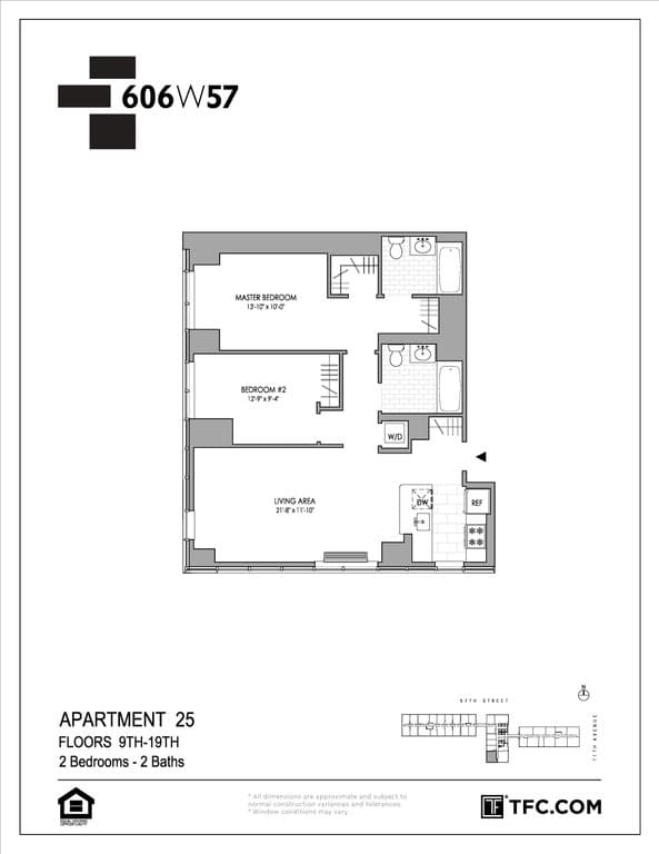 606 West 57 Street #1825, Manhattan, NY 10019 1