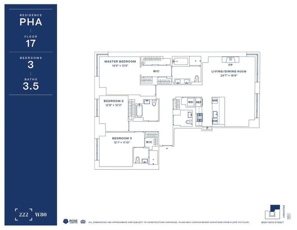 222 West 80 Street #PHA, Manhattan, NY 10024 - Image 1