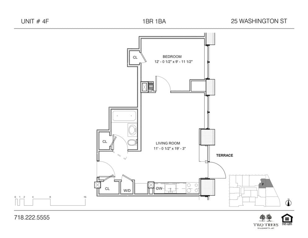 25 Washington Street #4F, Brooklyn, NY 11201 - Image 1