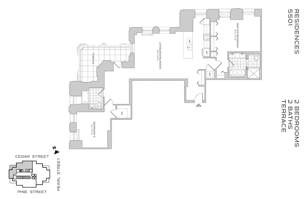 70 Pine St #PH5501, Manhattan, NY 10005 - Image 1