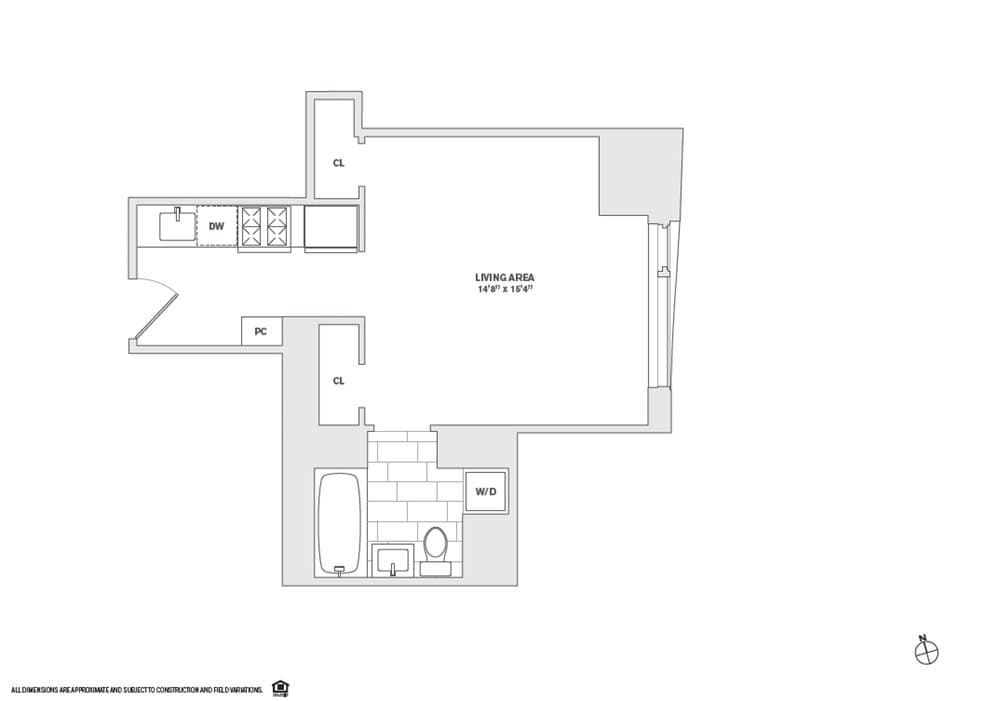 8 Spruce Street #25E, Manhattan, NY 10038 1