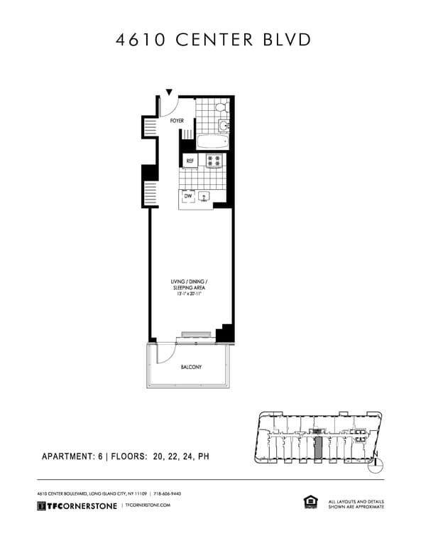 46-10 Center Boulevard #PH06, Queens, NY 11101 1