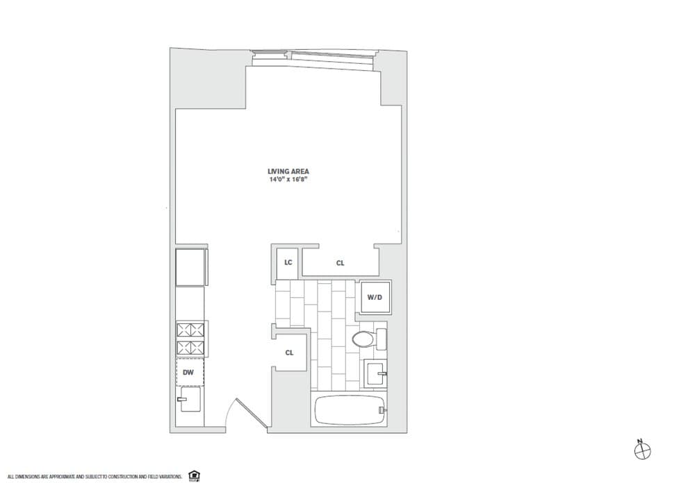 8 Spruce Street #7U, Manhattan, NY 10038 1