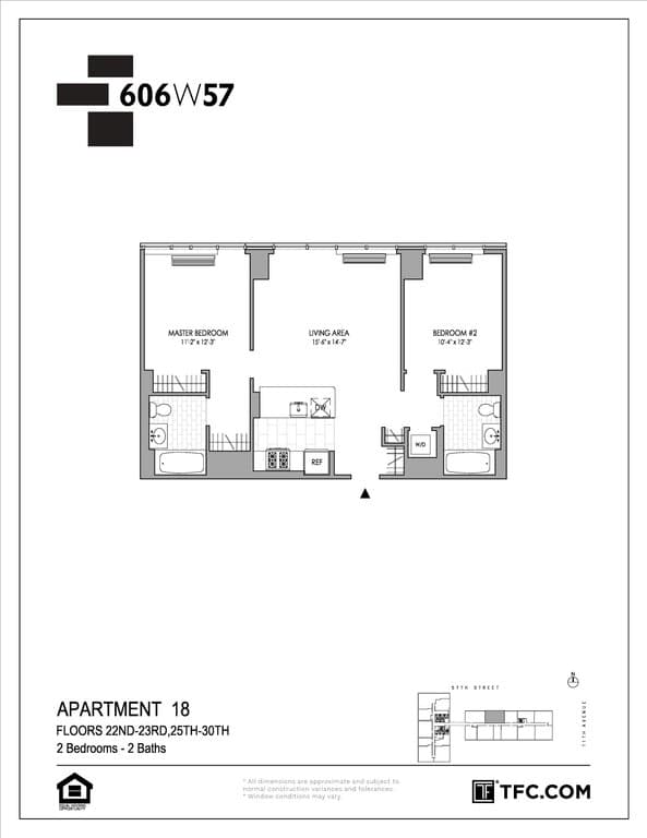 606 West 57 Street #2818, Manhattan, NY 10019 1