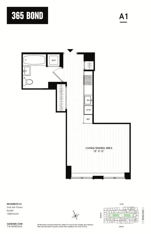 365 Bond Street #A501, Brooklyn, NY 11215 1