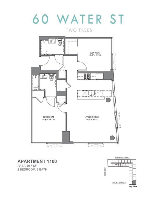 60 Water Street #1100, Brooklyn, NY 11201 1