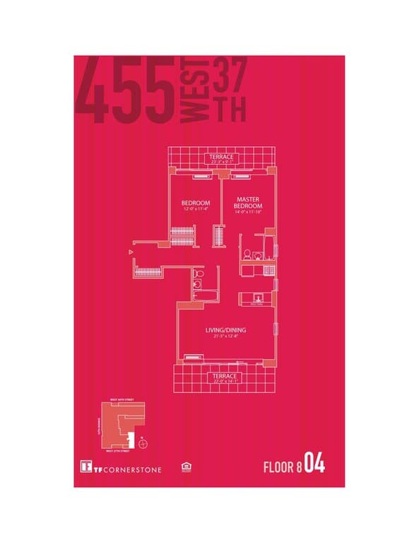 455 West 37 Street #804, Manhattan, NY 10018 1