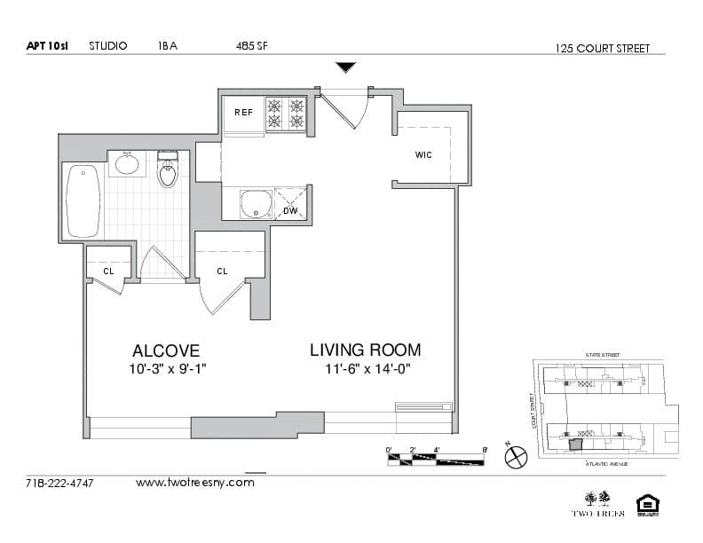 125 Court Street #10SI, Brooklyn, NY 11201 1