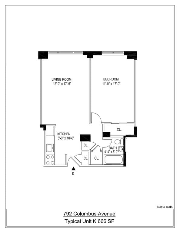 788 Columbus Avenue #11K, Manhattan, NY 10025 1