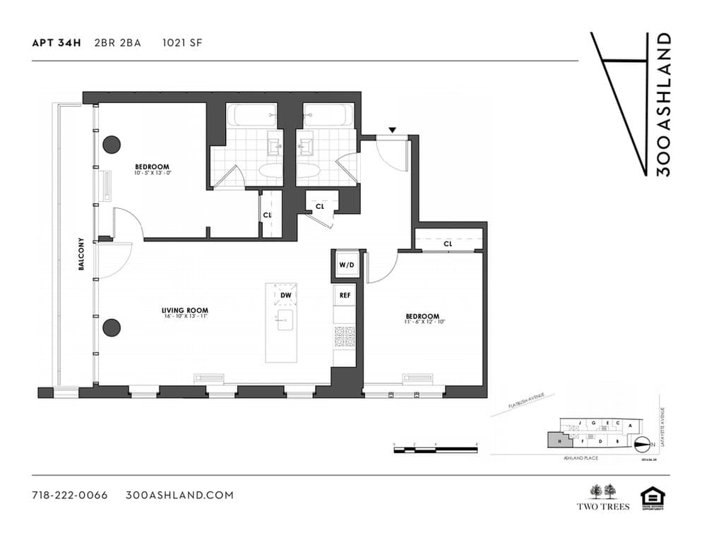 123 Flatbush Avenue #34H, Brooklyn, NY 11217 1