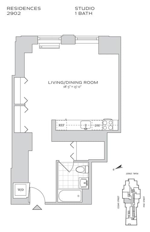 70 Pine St #1710, Manhattan, NY 10005 1