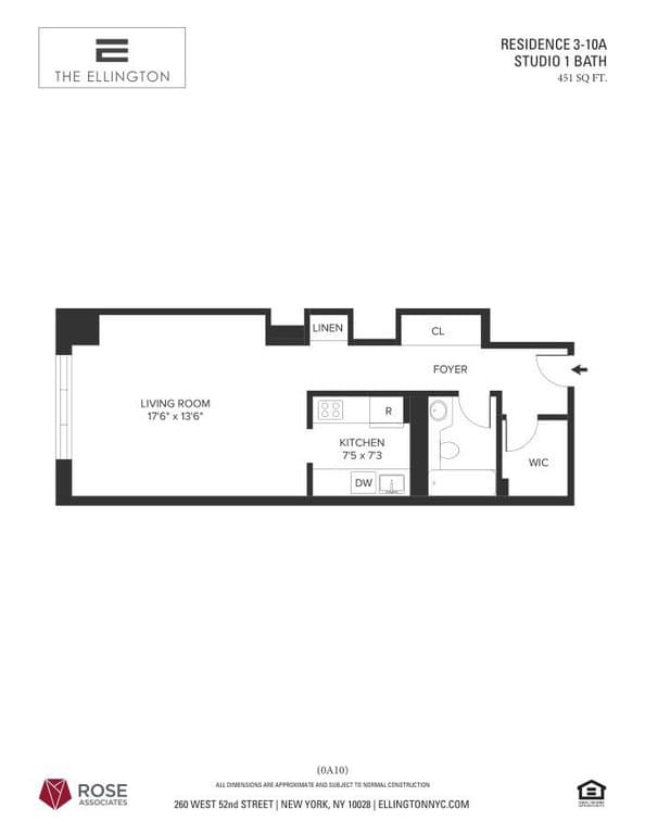 260 West 52 Street #04A, Manhattan, NY 10019 1