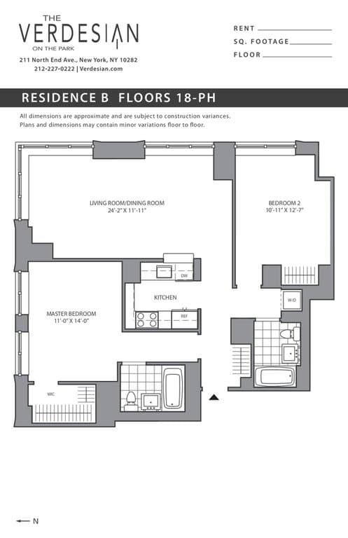 211 North End Avenue #24B, Manhattan, NY 10282 1