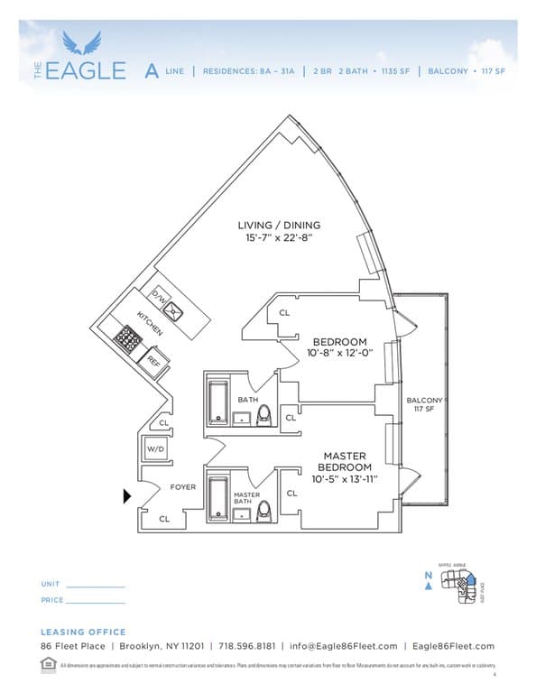 86 Fleet Place #22A, Brooklyn, NY 11201 - Image 1