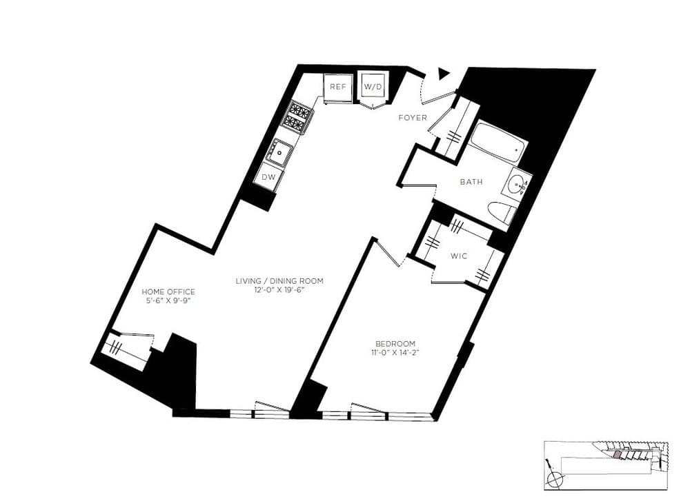 VIA 57 West 625 West 57 Street #1812, Manhattan, NY 10019 1