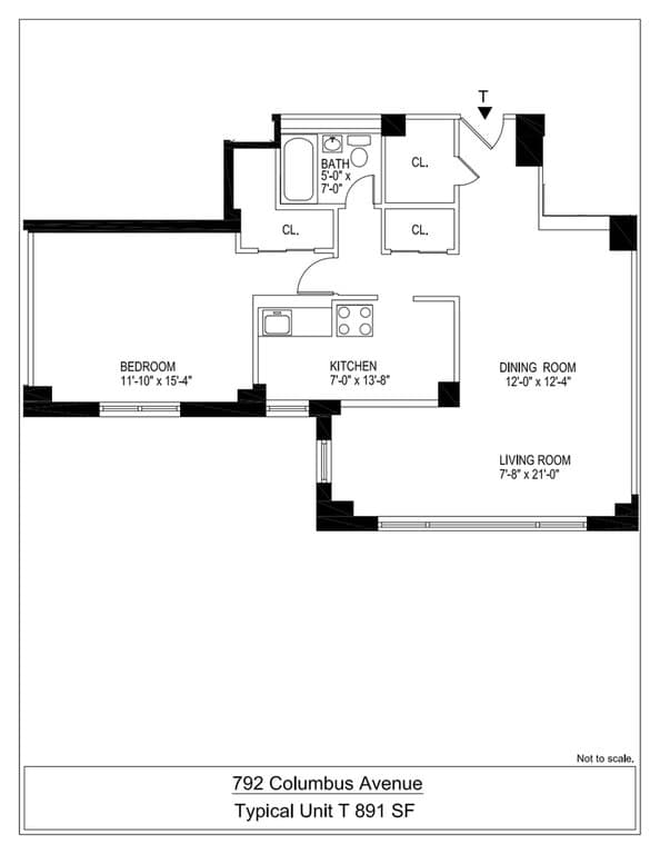 784 Columbus Avenue #5T, Manhattan, NY 10025 1