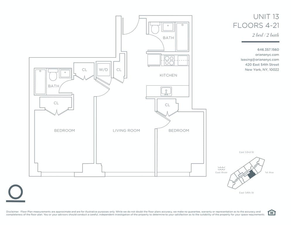 420 East 54 Street #0913, Manhattan, NY 10022 1