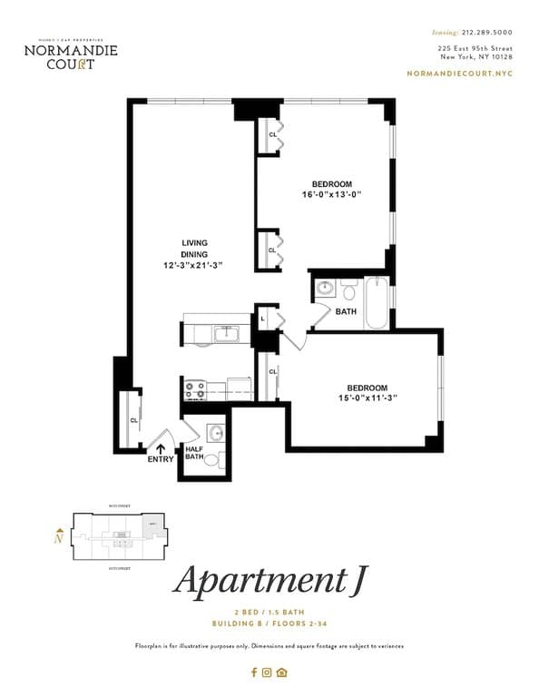 Normandie Court 225 East 95 Street #B4J, Manhattan, NY 10128 2