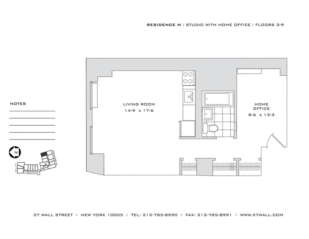 37 Wall Street #5M, Manhattan, NY 10005 1