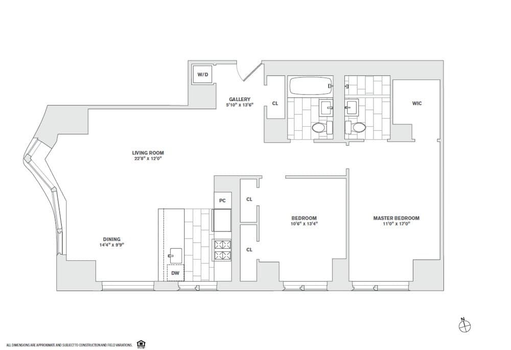 8 Spruce Street #10M, Manhattan, NY 10038 1