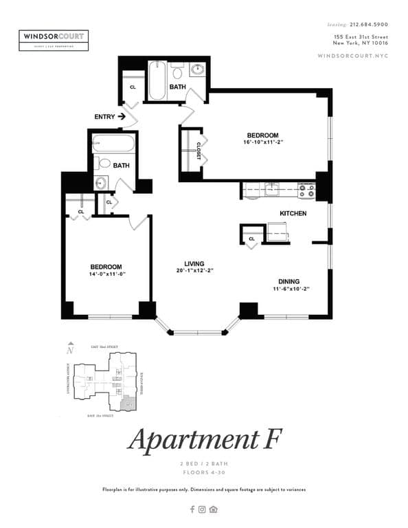 Windsor Court 155 East 31 Street #E25F, Manhattan, NY 10016 1