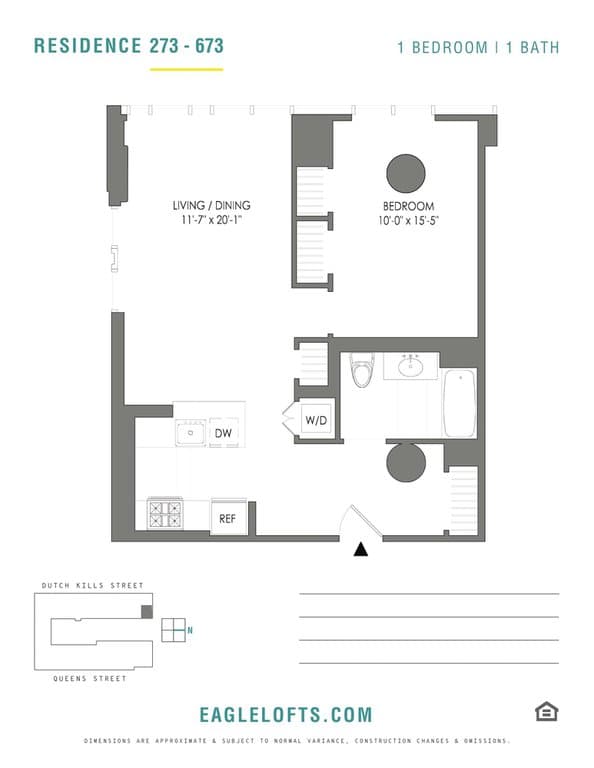 Eagle Lofts 43-22 Queens Street #573, Queens, NY 11101 1