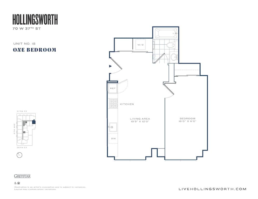 992 Avenue Of The Americas #PH18, Manhattan, NY 10018 1