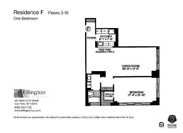 260 West 52 Street #12A, Manhattan, NY 10019 1