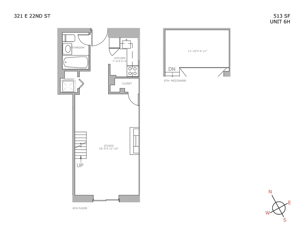 321 East 22 Street #6H, Manhattan, NY 10010 1