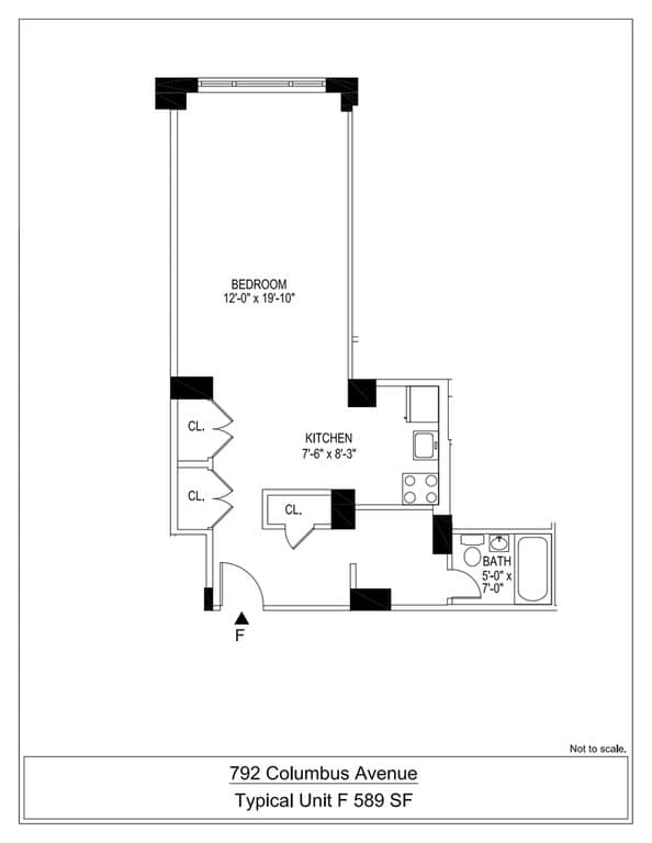 784 Columbus Avenue #1F, Manhattan, NY 10025 1