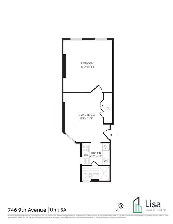 746 9 Avenue #5A, Manhattan, NY 10019 1