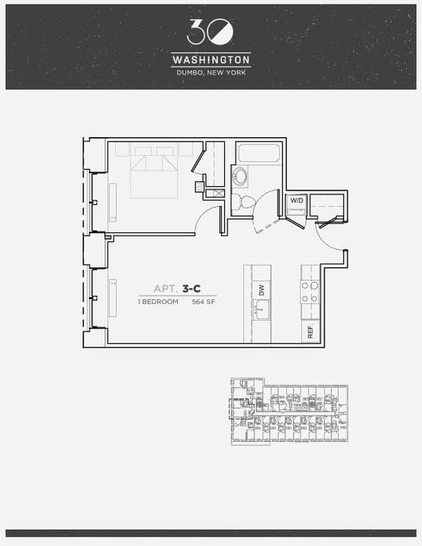 30 Washington Street #3C, Brooklyn, NY 11201 1