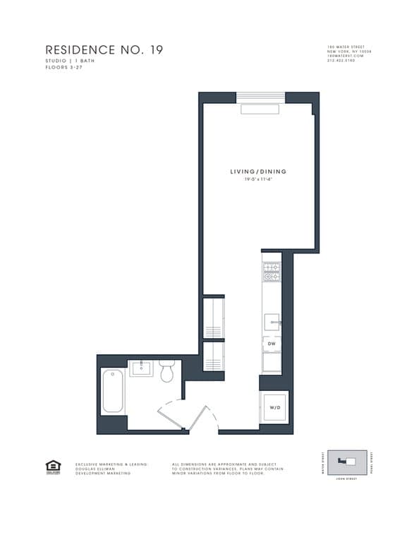 180 Water Street #719, Manhattan, NY 10038 1