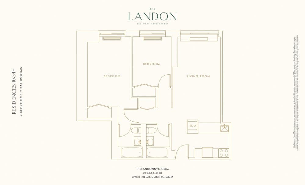 520 West 43 Street #31FF, Manhattan, NY 10036 1